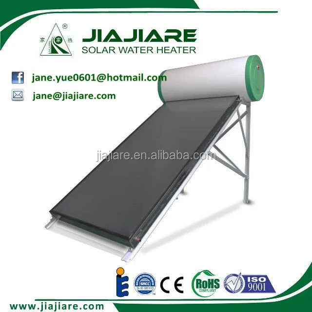 Freestanding 150l Compact Pressurized Flat Plate Solar Thermal Water