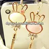 Cell phone dustproof plug crystal dust plugs smart phone dust plug