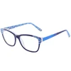 2019 Nice Designed High Definition HD Material Fashion Acetate Eyeglasses Frame Wholesale Galaxy Effect