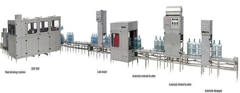
19L, 20 Liter, 5 Gallon Bottle/ Jar/ Barrel Drinking Pure Water Mineral Water Filling Machine/Monoblock/ Production Line 