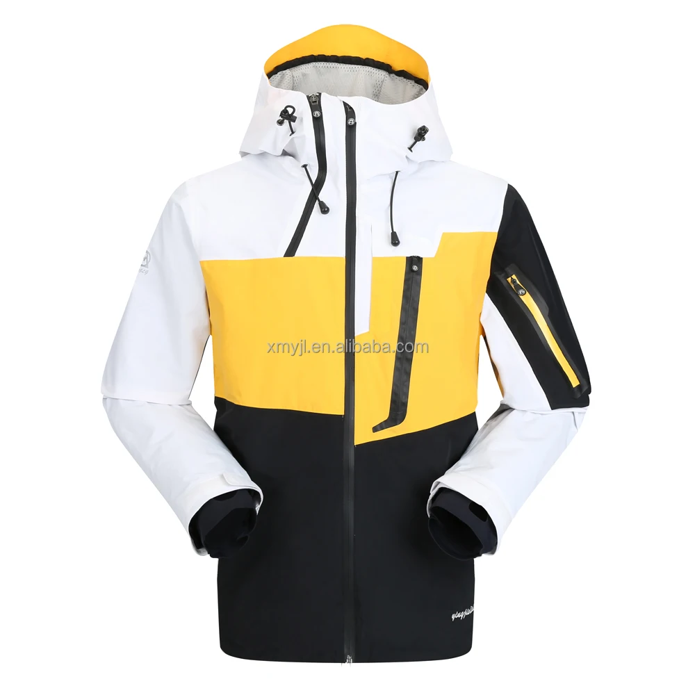 

100% Nylon Outwear Apparel Men Ski Jacket Best Quality Fashion Ski Jacket For Cold Winter Clothing, As your required