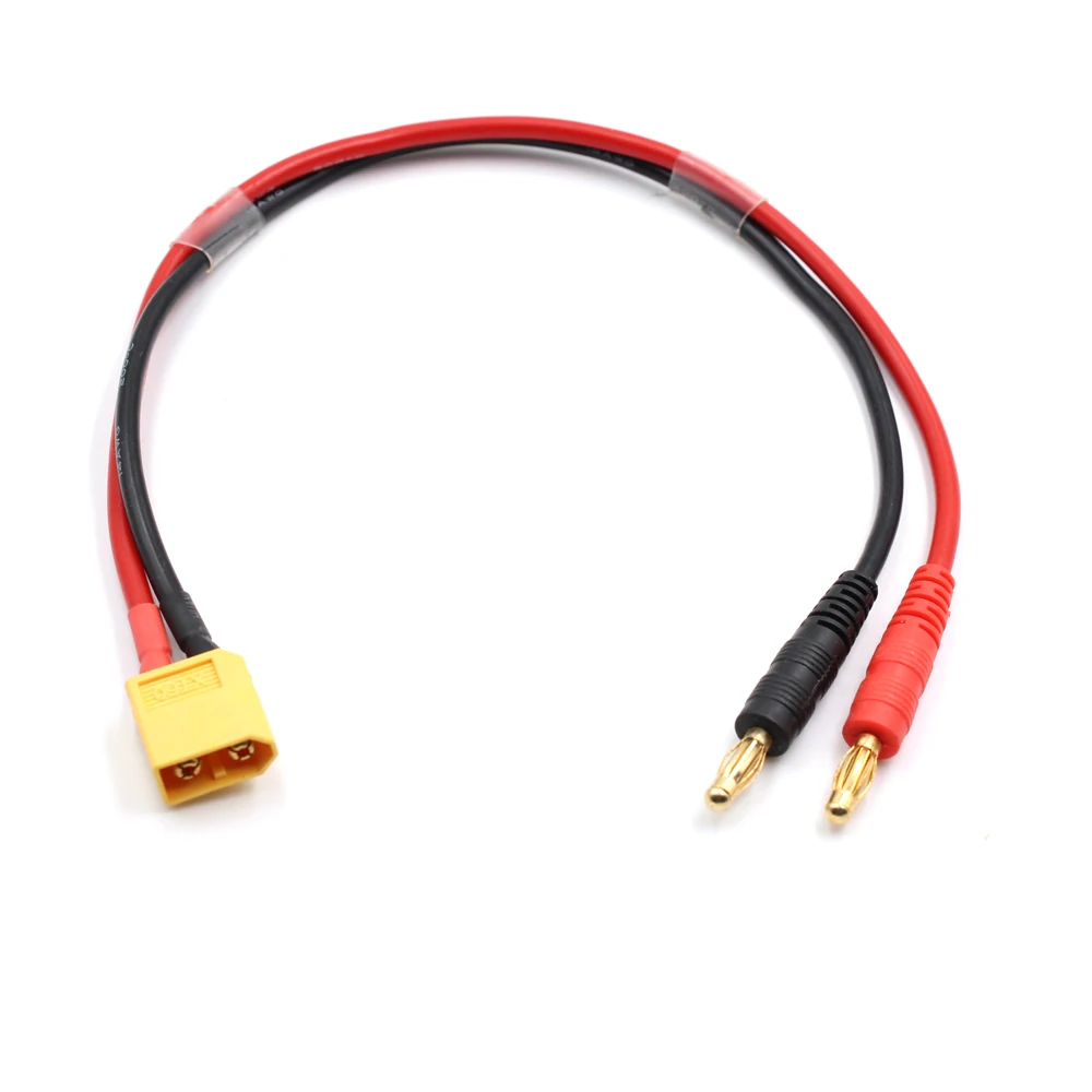 T Plug Male To 4mm Banana Plug Traxxas Trx Charger Lead Cable Buy Rc
