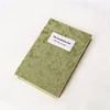 Suede hardcover worry less live more gratitude journal with cloth label