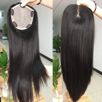 Silk Base Indian Remy Hair Replacement 