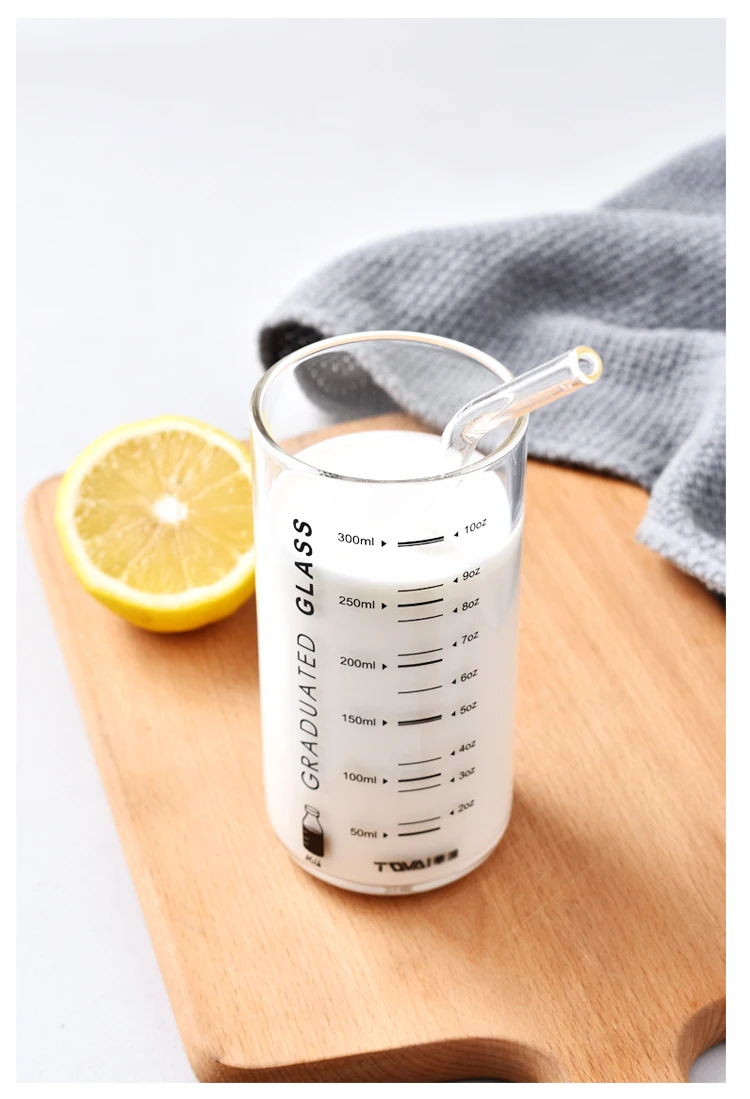 300ml Borosilicate Glass Cup Milk Drinking Glass Water Glass