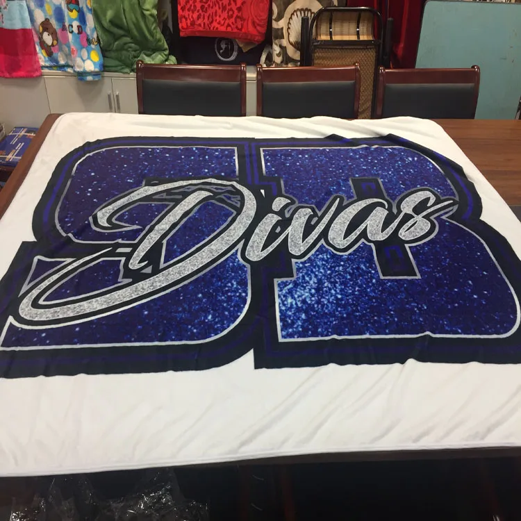 Fast Delivery Custom Fleece Blanket With Logo Accept Sample Order Buy