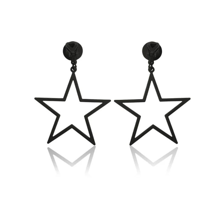 

Wholesale Stylish Simple Design Star Earrings, Picture