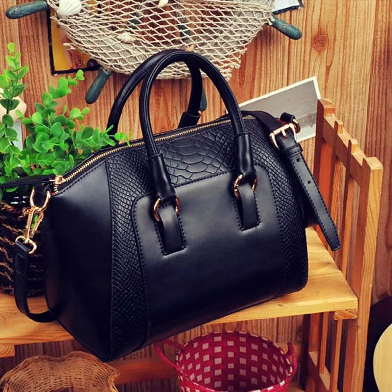Faux Crocodile Handbags