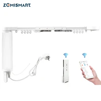 

Zemismart Smart Home Tuya Smart Life APP Alexa Echo Google Home Control Electric Curtain Motor with Rail