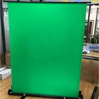 

portable collapsible crease free chroma key background green screen