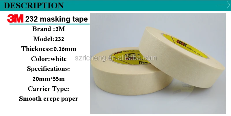 3m 232 masking tape 3m 232 masking tape
