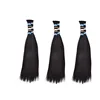 Wholesale quality Brazilian human hair extension,100g Virgin bulk hair for braiding