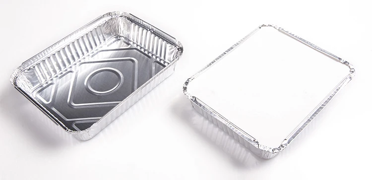 TIA food grade various types disposable medium aluminum foil turkey trays with FDA SGS approved