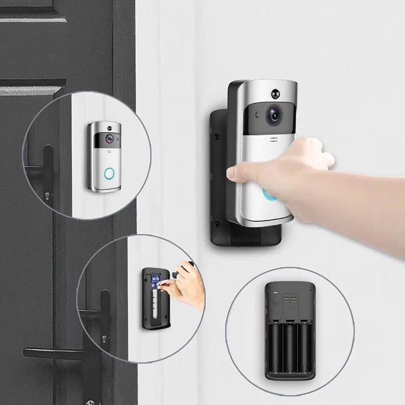 Hd Wifi Smart Doorbell Wireless Camera 2 Way