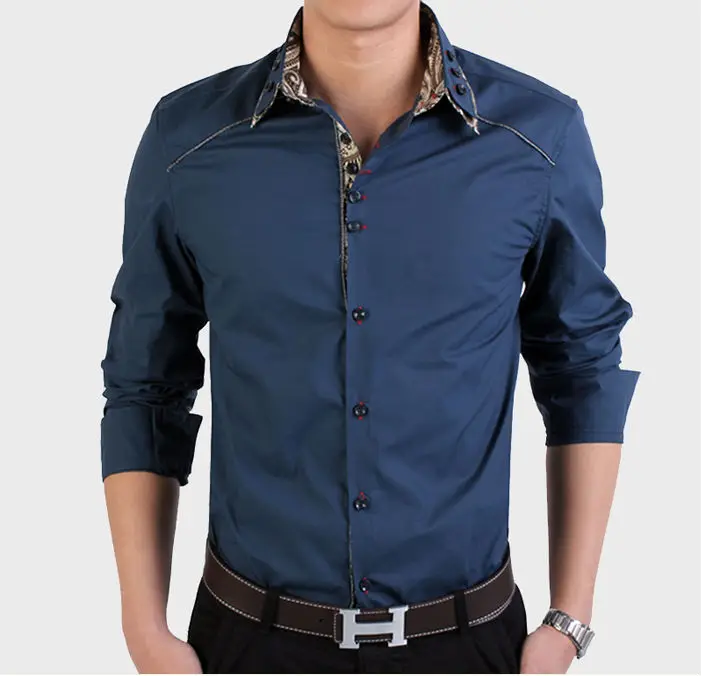 Men's Quality Cotton Blend Short-Sleeves Dress Shirt Button Down 11 colors SB02 