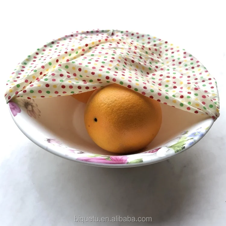 
New Trend Products Eco Friendly Reusable Beeswax Food Wraps 