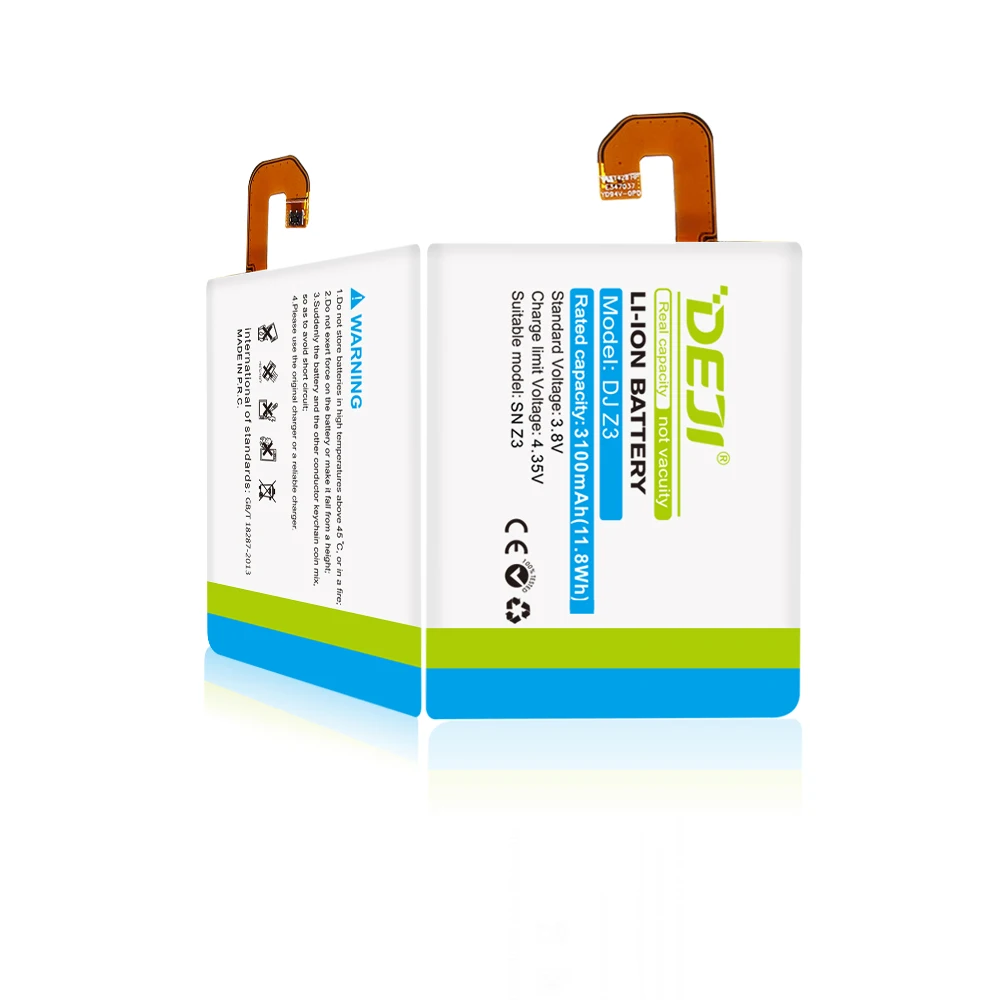 Gb/t 18287-2013 Mobile Phone Battery For Sony Sony Mobile Phone Z3 ...