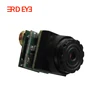 Mini Low light night vision invisible camera(520TVL HD, 0.008Lux, 1g,9.5x9.5x12mm)