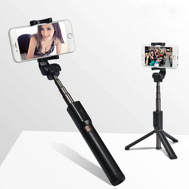 SS01 LEADWIN New style Mini Selfie phone  Stick Foldable Tripod 3 in 1 Universal Remote Bluetooth Selfie phone Stick