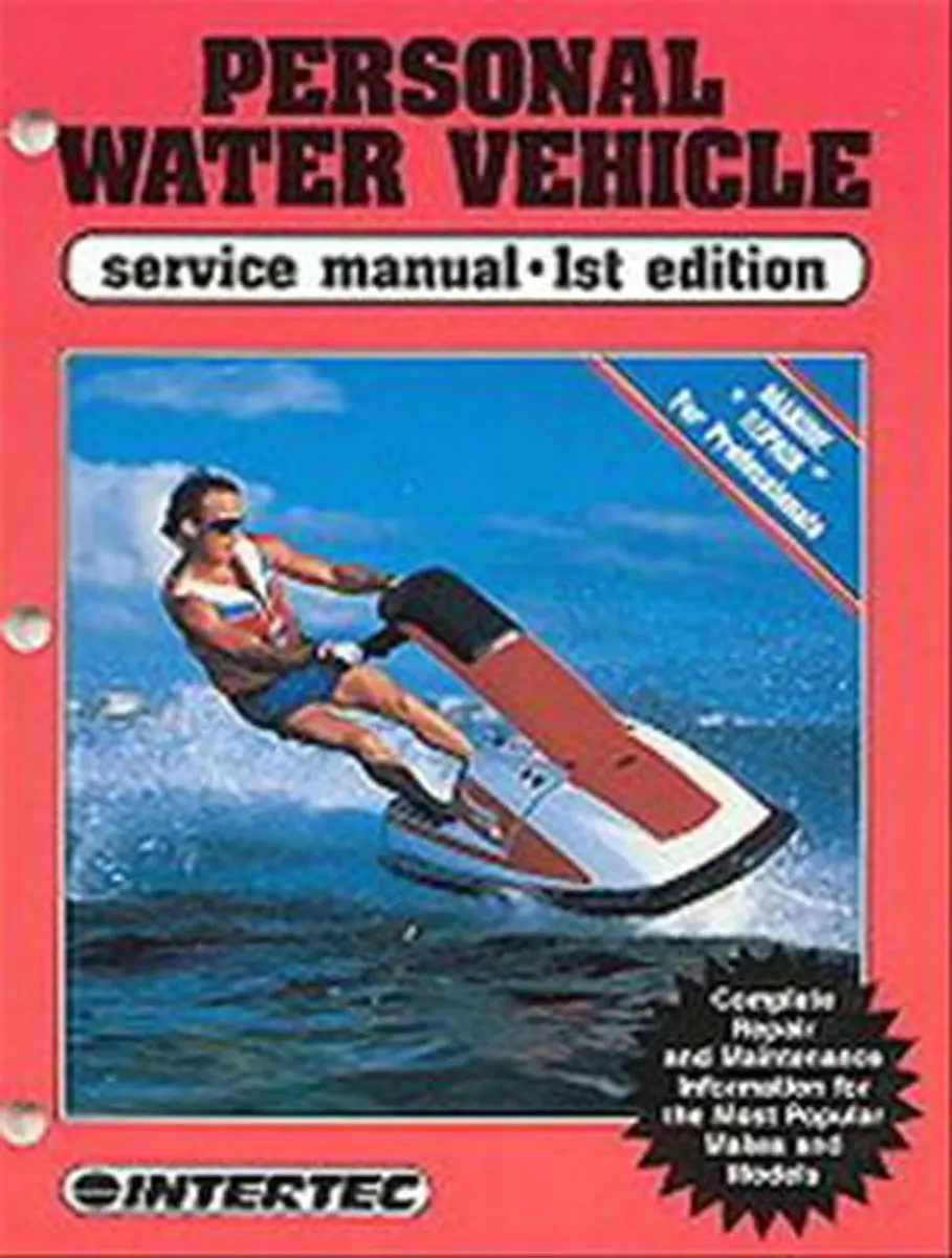 Get Quotations · Clymer Pro Series Personal Water Vehicle Service Manual  WSM PWV-1 Models Fazer, Funjet