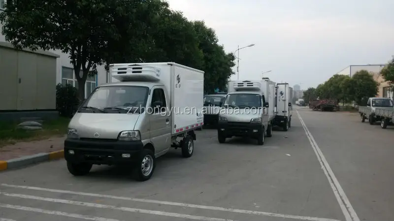 changan mini truckmini refrigerated box trucksmall delivery truck