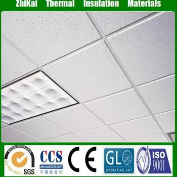 60x60 Mineral Ceiling Tiles Fire Resistant Acoustic Mineral Wool