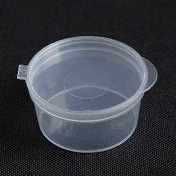 2 Oz 60ml Pp Disposable Plastic Sauce Container With Lid - Buy Sauce ...