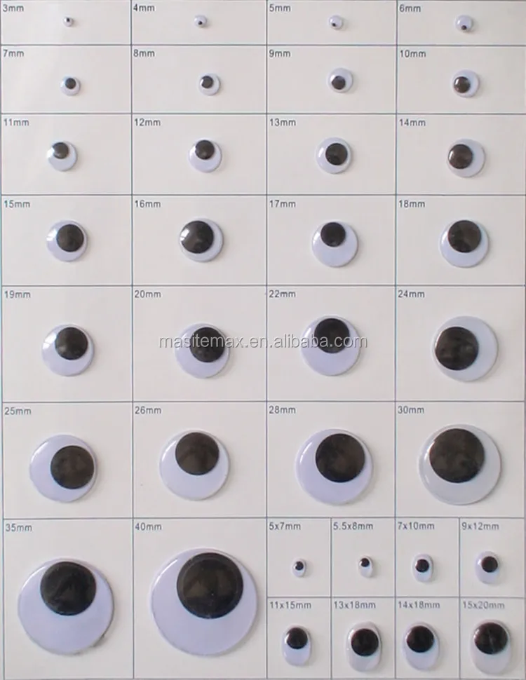 custom googly eye, wiggle eye, craft moving eye