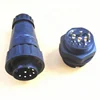 M22 male and female industrial plug and socket,7 pin waterproof panel connector