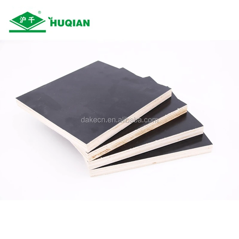
Film faced plywood 21 mm lamination sheet black colours shuttering plywood 