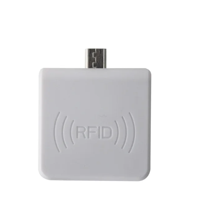 

Long Range 13.56mhz RFID Reader Micro Mini USB NFC Reader Android Mobile Phone Reader
