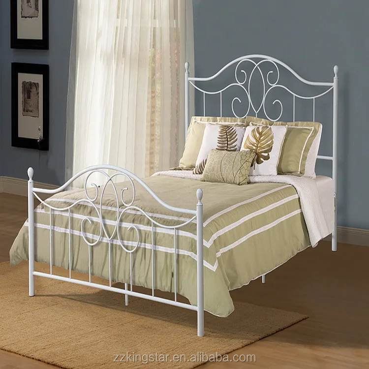 
Latest Metal Bed Designs Bedroom Furniture Set 