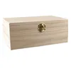 Factory Supply OEM Custom Unfinished Wooden Box