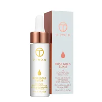 

O.TWO.O 24k Rose Gold Elixir Skin Make Up Oil For Face Essential Oil Before Primer Foundation Moisturizing Face Oil Anti-aging