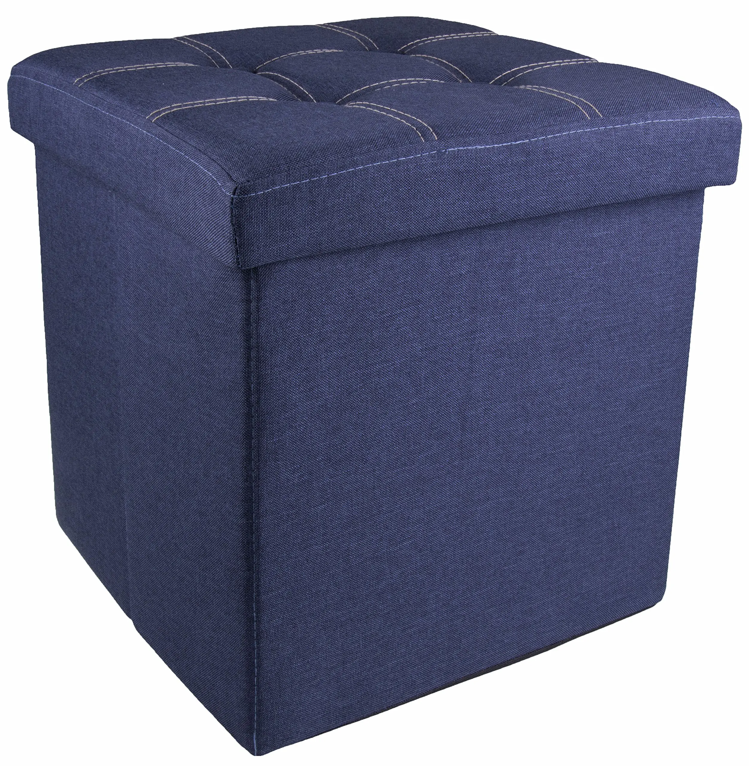 modern blue pool storage bin