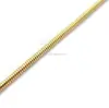 Stainless Steel 1.9mm Flex Snake Chain Ip Gold Plated, Wholesale Gold Snake Chain