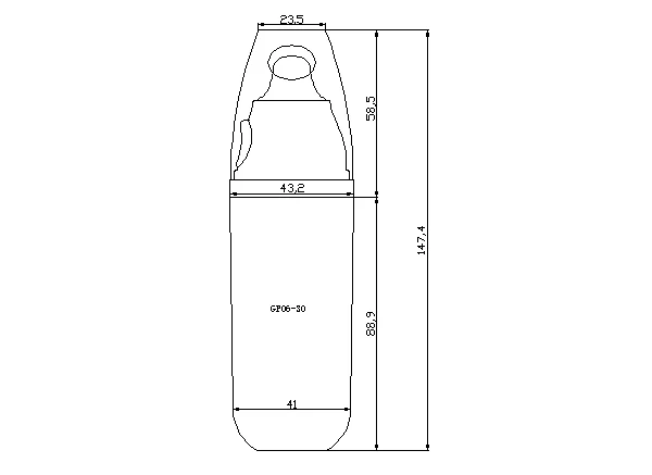 GP06-30 cosmetic packaging tube