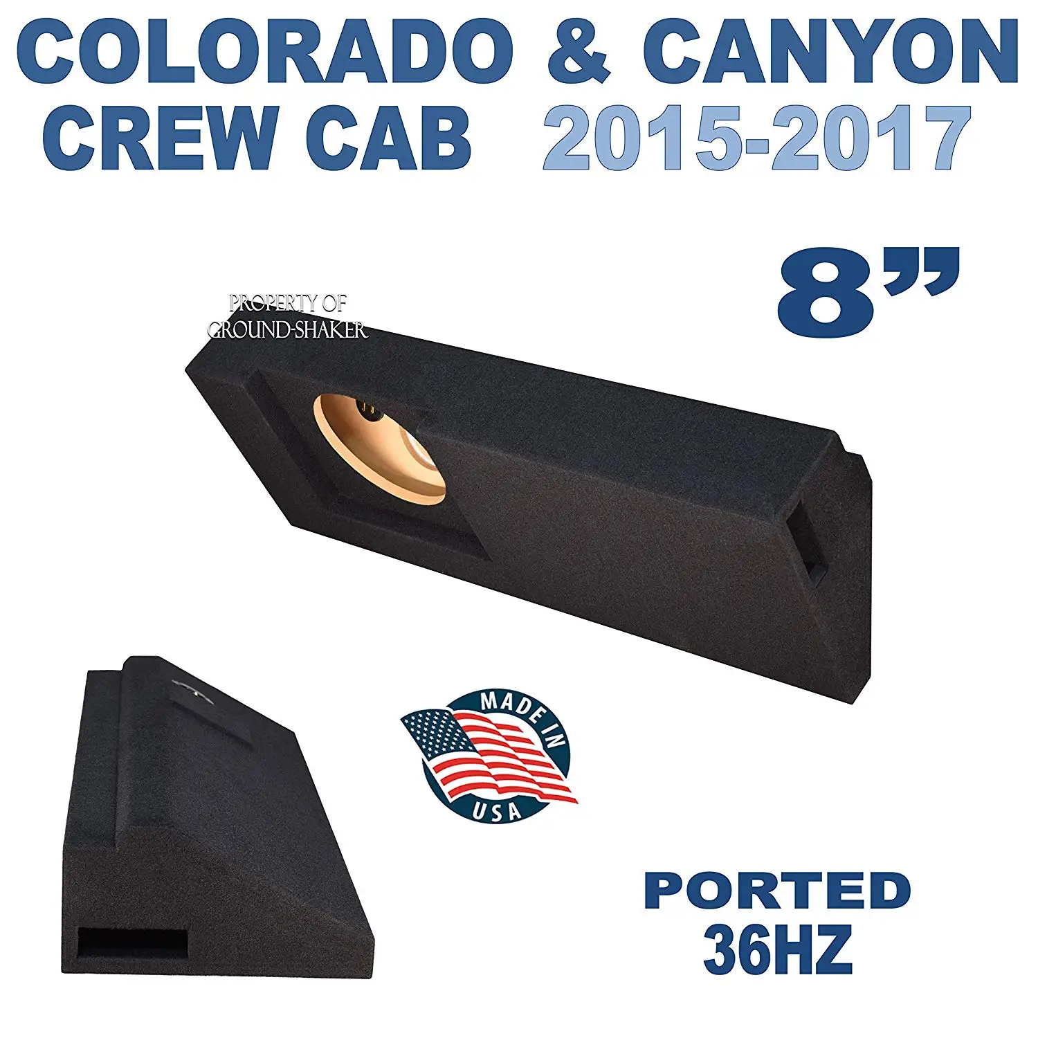 2018 chevy colorado subwoofer box