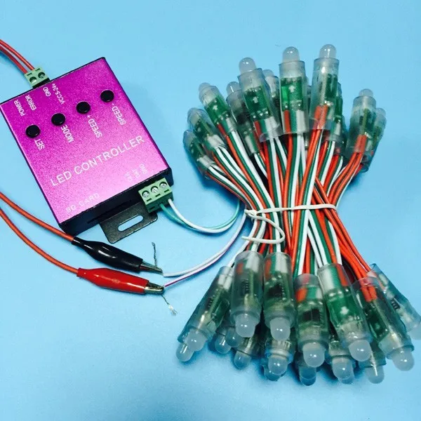 Programmable Led Christmas Lights 1903/2811ic Dc5v/12v Flashing Effect