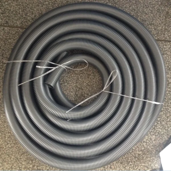 
black gray plastic vacuum hose 