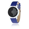 New Fashion Speed Watch Dial Creative Design Women's Trend Leather Watch Factory Wholesale Cheap Ladies Quartz Watch