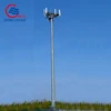 octagonal tapered telecom cellular tower pole