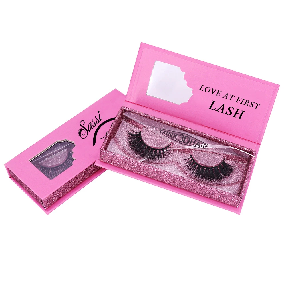 

Wholesale Custom Package Private Label Mink Strip Eyelashes