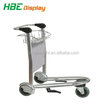 aluminum luggage cart