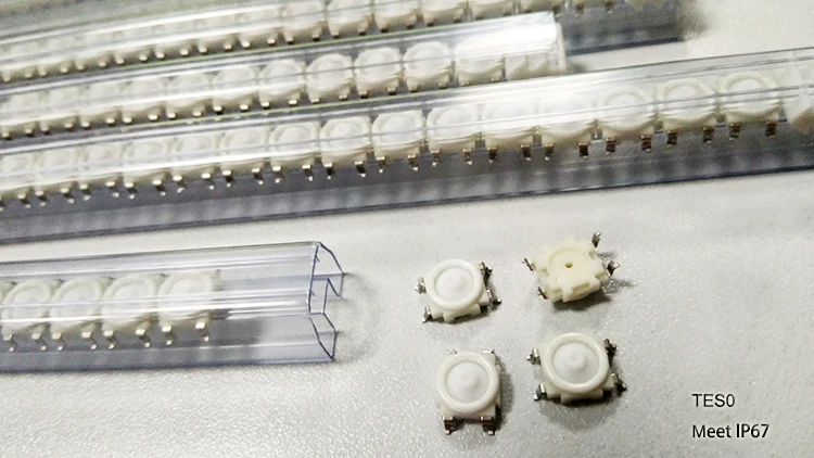 Subminiature IP67 Waterproof SMD Tact Switch with Cap