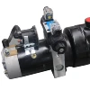 Double acting hydraulic power unit dc24v 12V motor for agriculture machinery