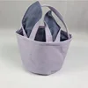 Wholesale Gingham Purple Egg Candy Basket Easter