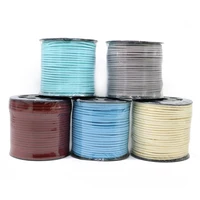 

XULIN 2.6mm Faux Flat Suede Leather Cord Manufacturer For Jewelry Making , ZYL0001