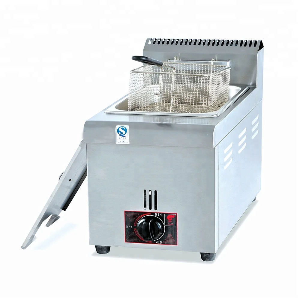 Commercial Deep Fryer / Funnel Cake Fryer Gas / Dutch Donut Fryer