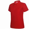 blank heavy weight polyester plain colored knitted half sleeve women camisa gola polo shirt collar golf shirts dri fit polo